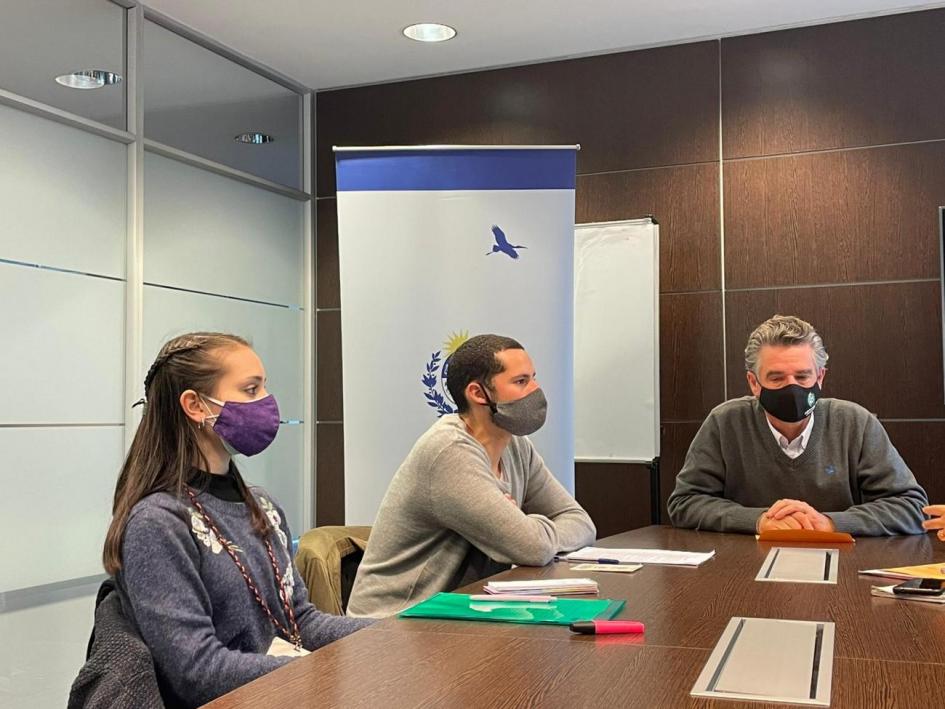 Grupo de trabajo del MA, INJU y organizaciones juveniles Reunión por tema: ambiente y juventud