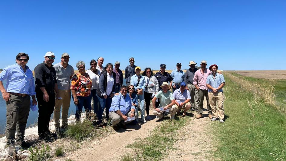 Integrantes de la mesa de Desarrollo Rural de Colonia