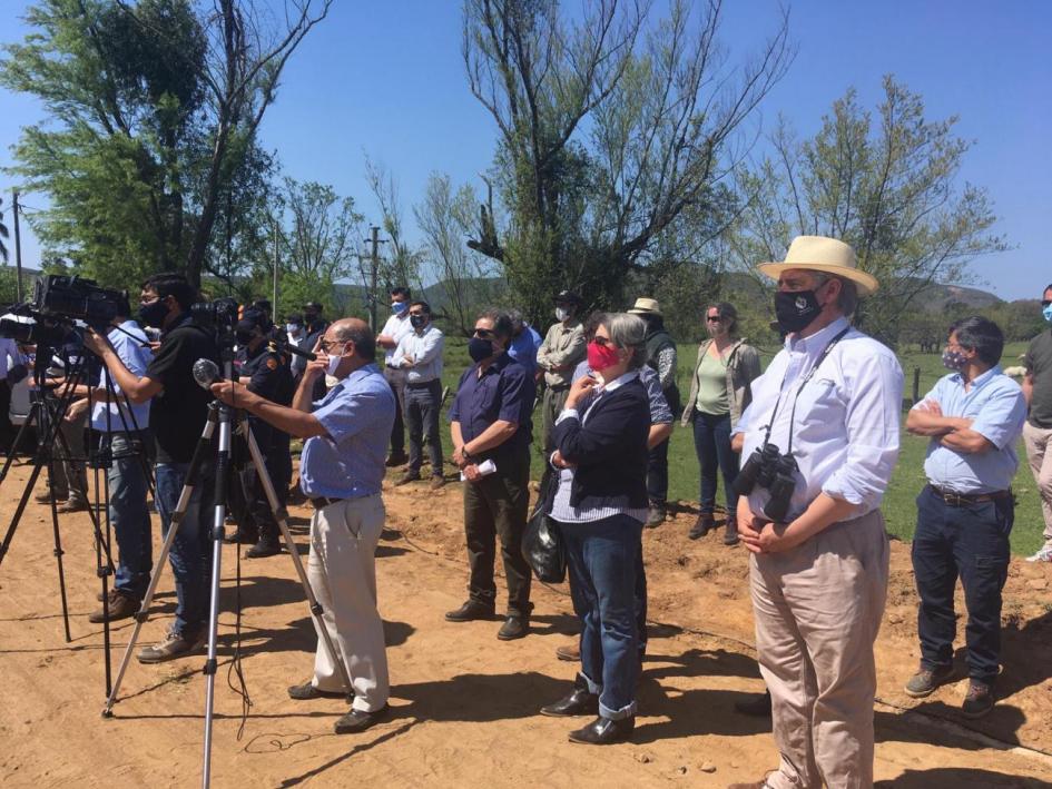 Participantes en actividad Área Protegida Valle del Lunarejo