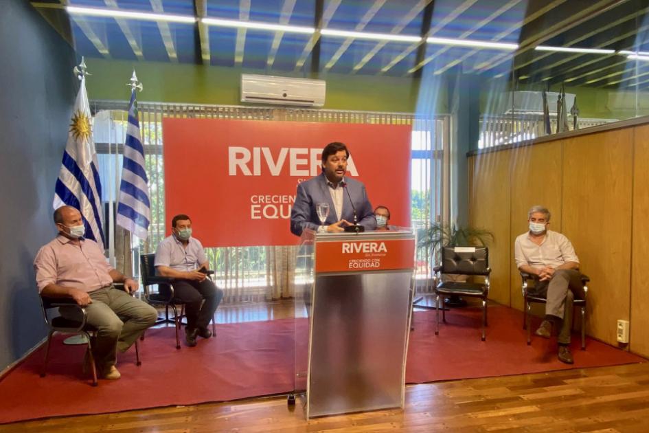 Ministro de Ambiente en Rivera