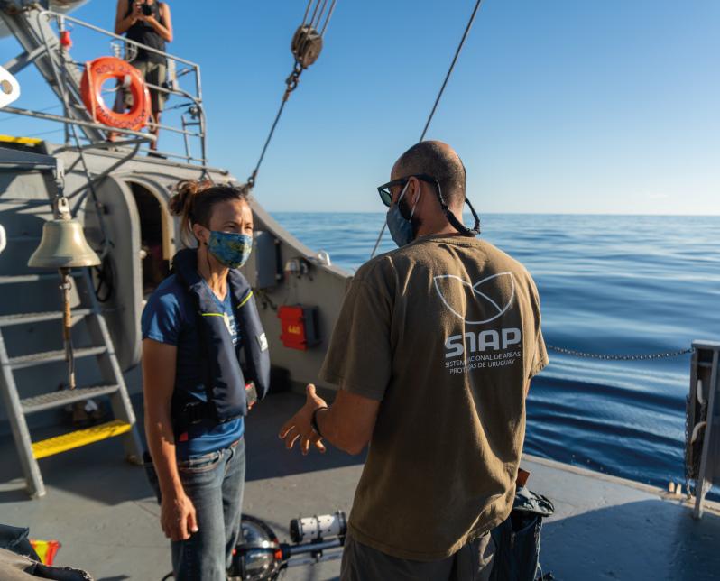 Campaña de exploración de National Geographic Society en ambientes de profundidad de aguas uruguayas