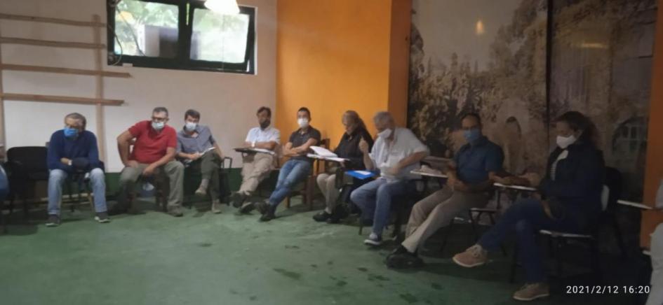 Reunión del Ministerio de Ambiente en Rocha