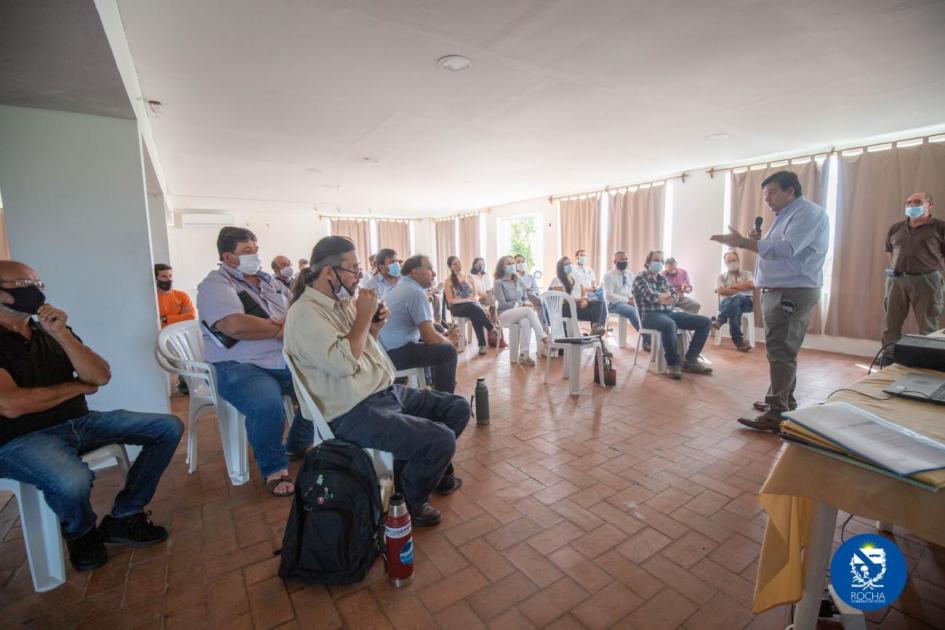 Reunión del Ministerio de Ambiente en Rocha