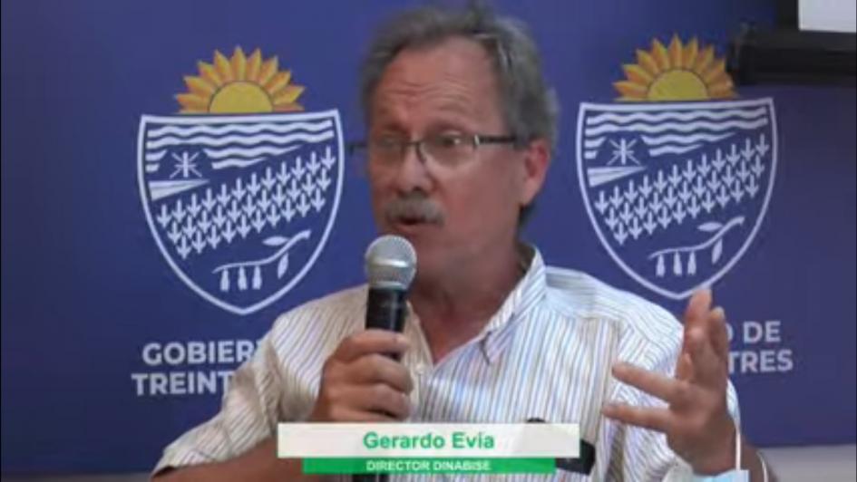 Gerardo Evia, Dir. Biodiversidad y Servicios Ecosistémicos del MA, en Seminario Cierre Eccosur