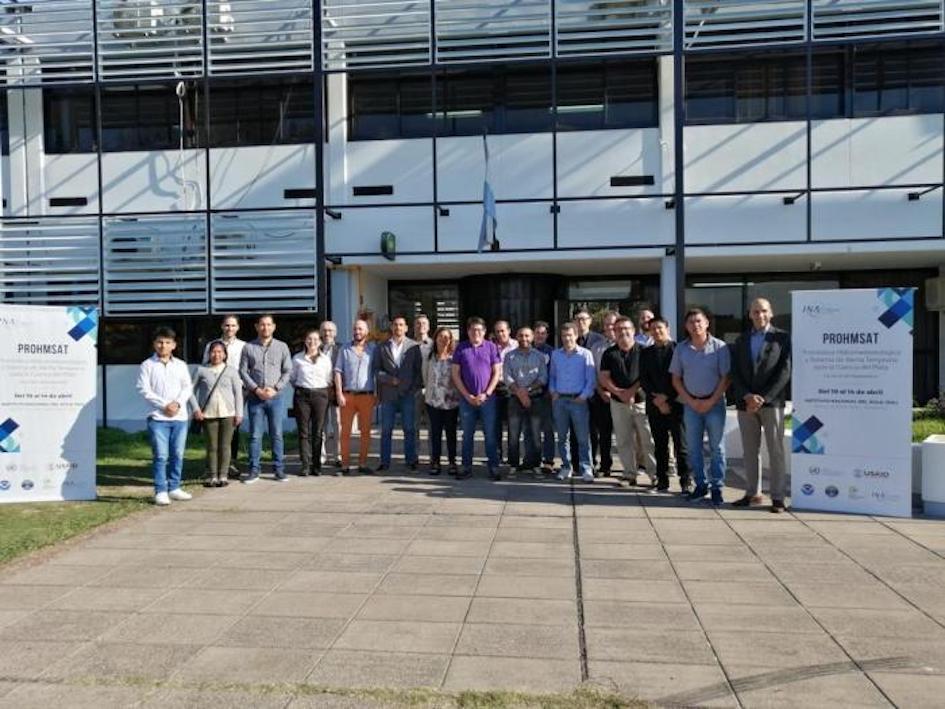 Participantes del taller de Puntos Focales PROHMSAT-Plata en Buenos Aires, Argentina