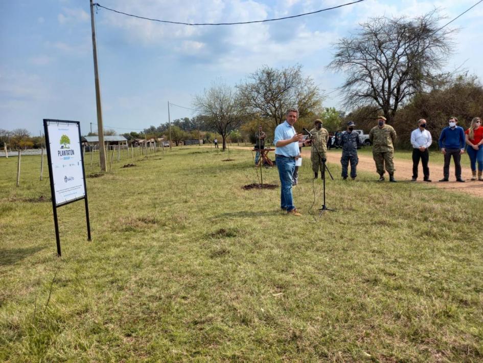 Plantatón 2020 en Salto Plantatón 2020