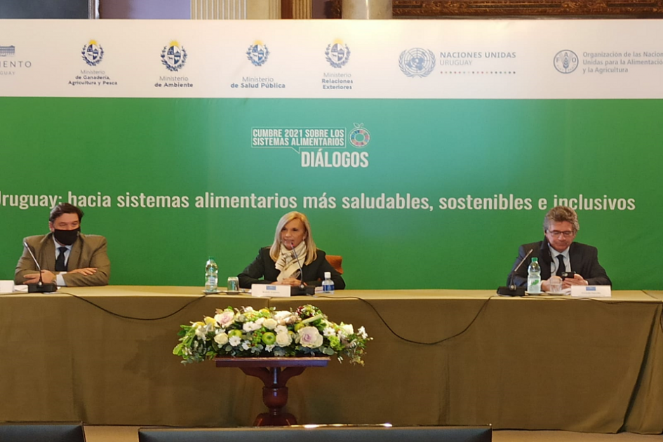 Diálogo Nacional “Uruguay: Hacia sistemas alimentarios más saludables, sostenibles e inclusivos” Diálogo Nacional “Uruguay: Hacia sistemas alimentarios más saludables, sostenibles e inclusivos”