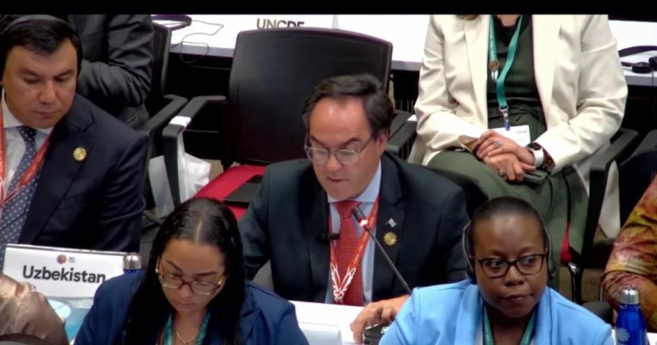 Ministro Bouvier en la Cumbre sobre Biodiversidad Ministro Bouvier en la Cumbre sobre Biodiversidad