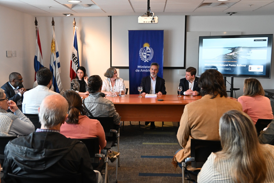 Punta Ballena: Ministerio de Ambiente recibió propuesta para su incorporación como área protegida Punta Ballena: Ministerio de Ambiente recibió propuesta para su incorporación como área protegida