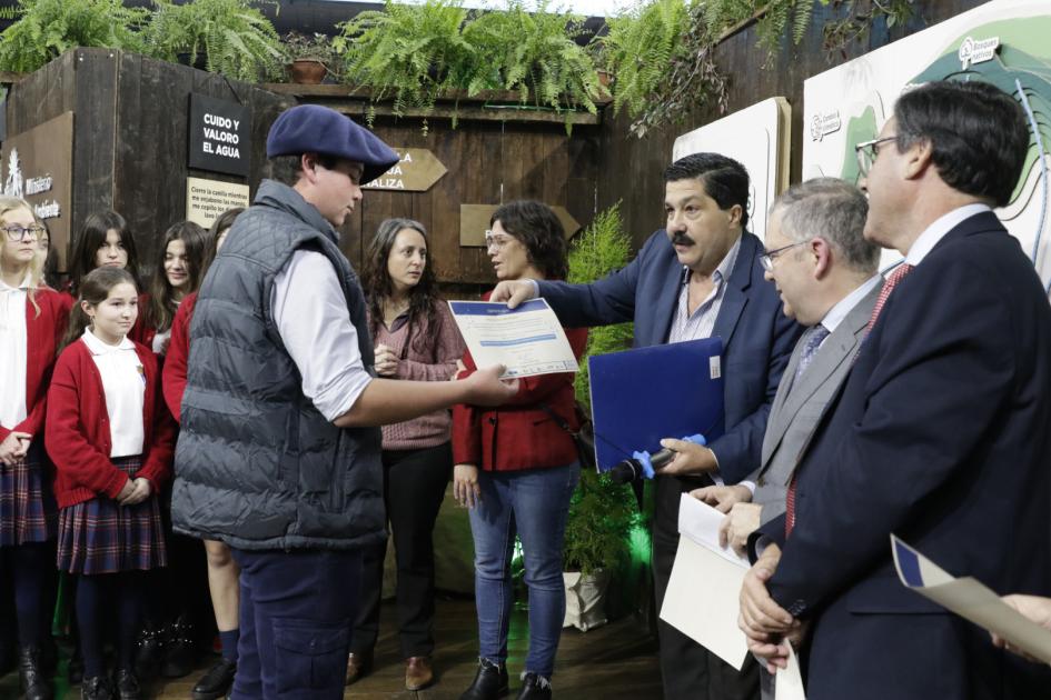 Premiación del concurso "Memorias del Agua"