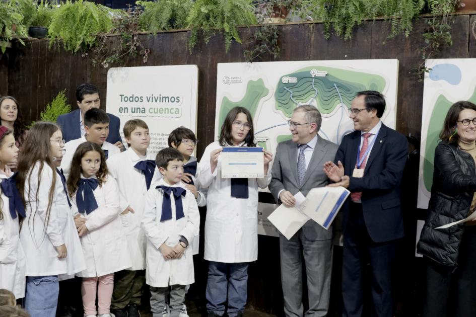 Premiación del concurso "Memorias del Agua". Escuela Nº18 Puntas de Pantanoso
