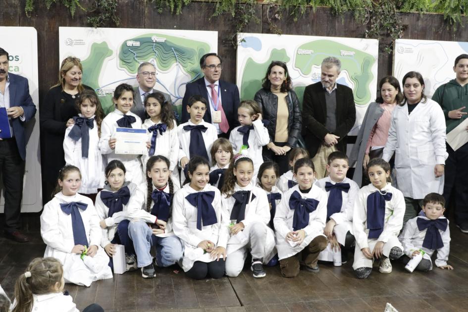 Premiación del concurso "Memorias del Agua". Escuela Nº35. Tropa Vieja, San José