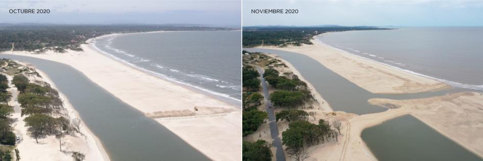obras desembocadura Solís Chico obras desembocadura Solís Chico