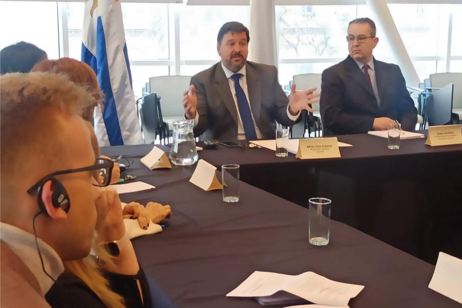 Diputados de la Unión Europea para las relaciones con Mercosur se reúnen con autoridades del MA Diputados de la Unión Europea para las relaciones con Mercosur se reúnen con autoridades del MA