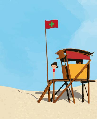 foto bandera sanitaria