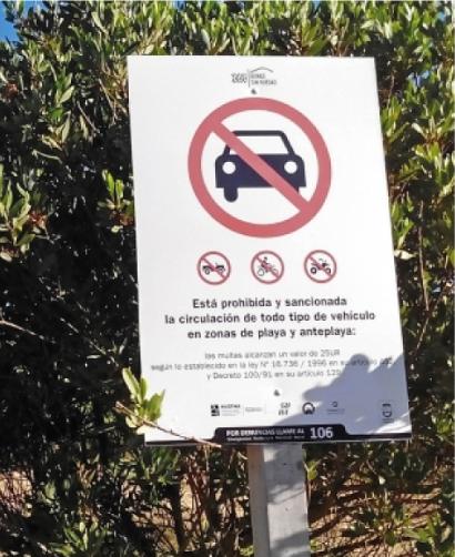 foto de cartel normativo