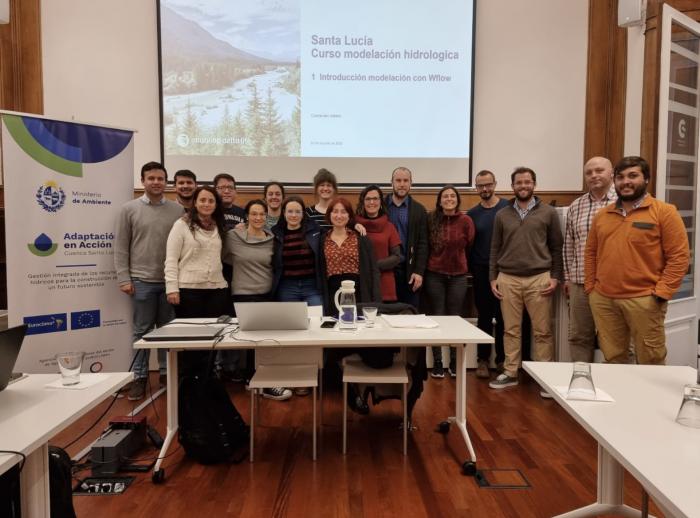 Representantes que participaron del curso de modelos Participantes del curso de modelos