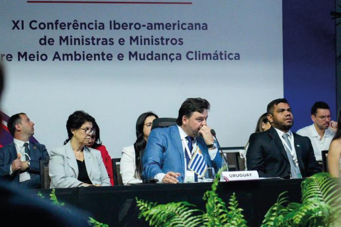 Ministro Adrián Peña en Conferencia Iberoamericana de Ministros de Medio Ambiente, Rep. Dominicana.