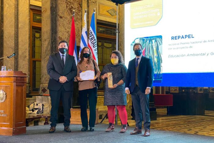 Entrega de Premio Nacional de Ambiente