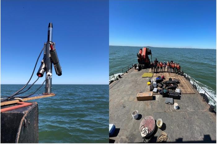 Campañas de validación de datos satelitales en el Río de la Plata