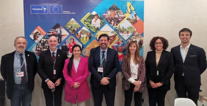 Reunión entre delegación de Uruguay y autoridades de la Unión Europea en la COP26 de Glasgow