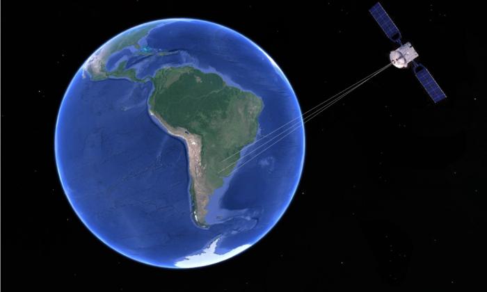 Imagen satelital de la Tierra