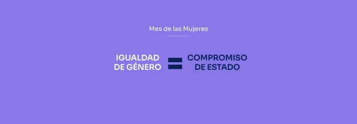Políticas y acciones en el mes de la mujer