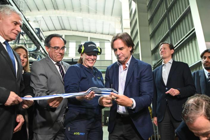 Inauguración de nueva planta industrial de Ecopet