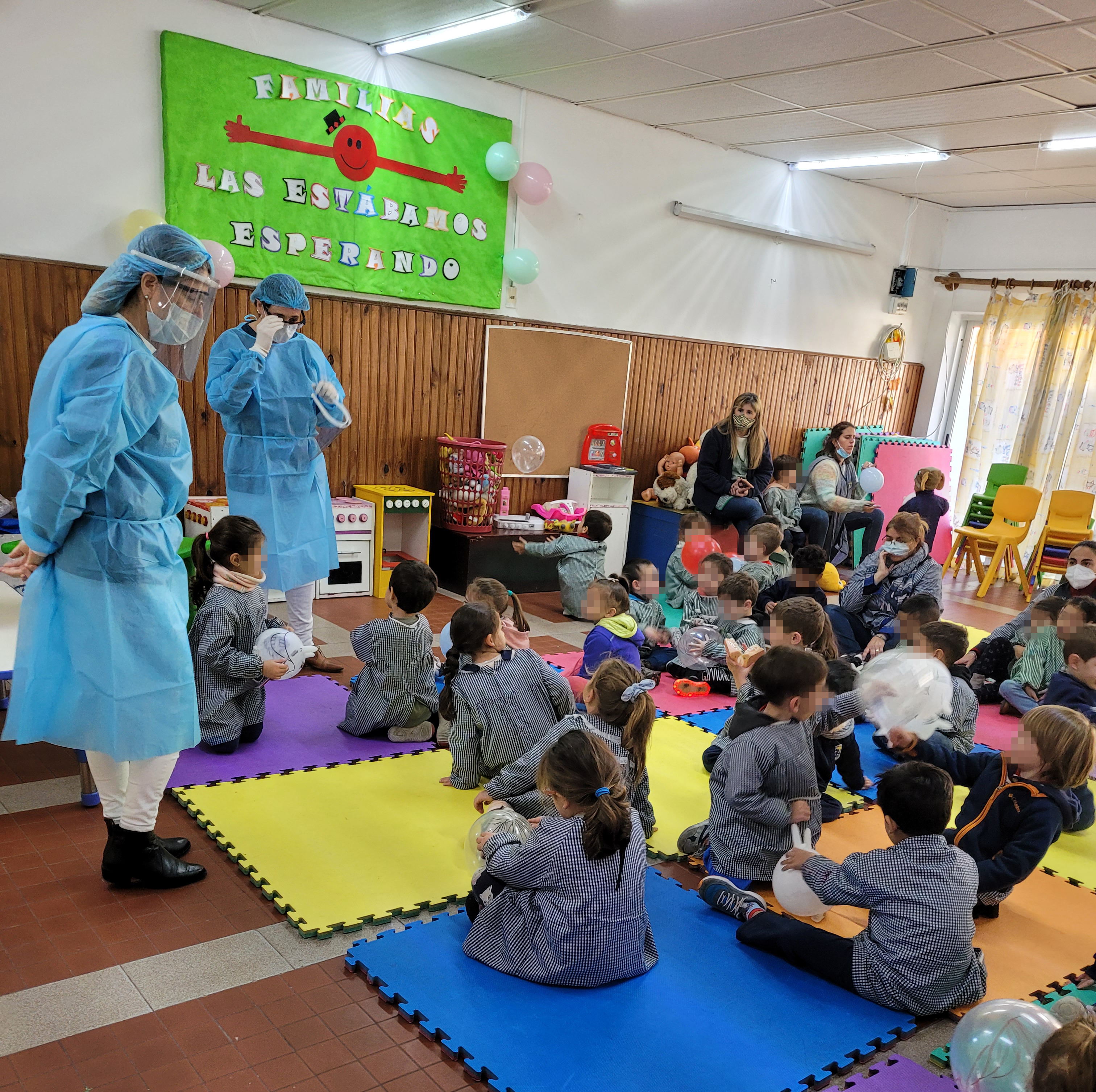 Taller de higiene bucal en el Jardín Maternal