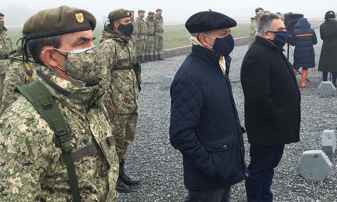 Ministro de Defensa Nacional junto a autoridades en Tacuarembó Ministro de Defensa Nacional junto a autoridades en Tacuarembó