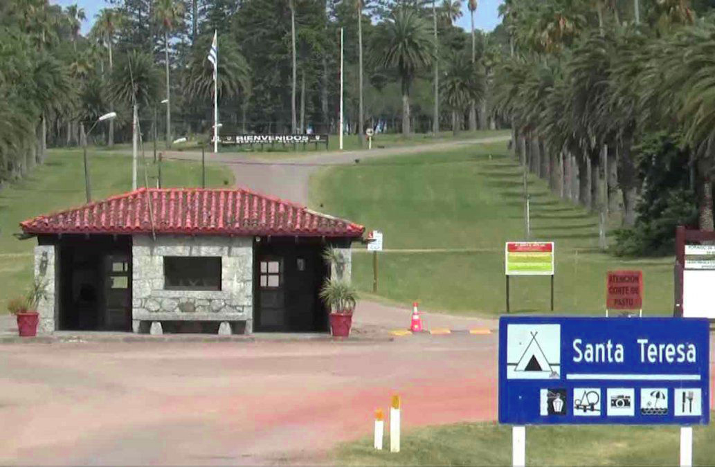 Entrada al Parque de Santa Teresa Entrada al Parque de Santa Teresa