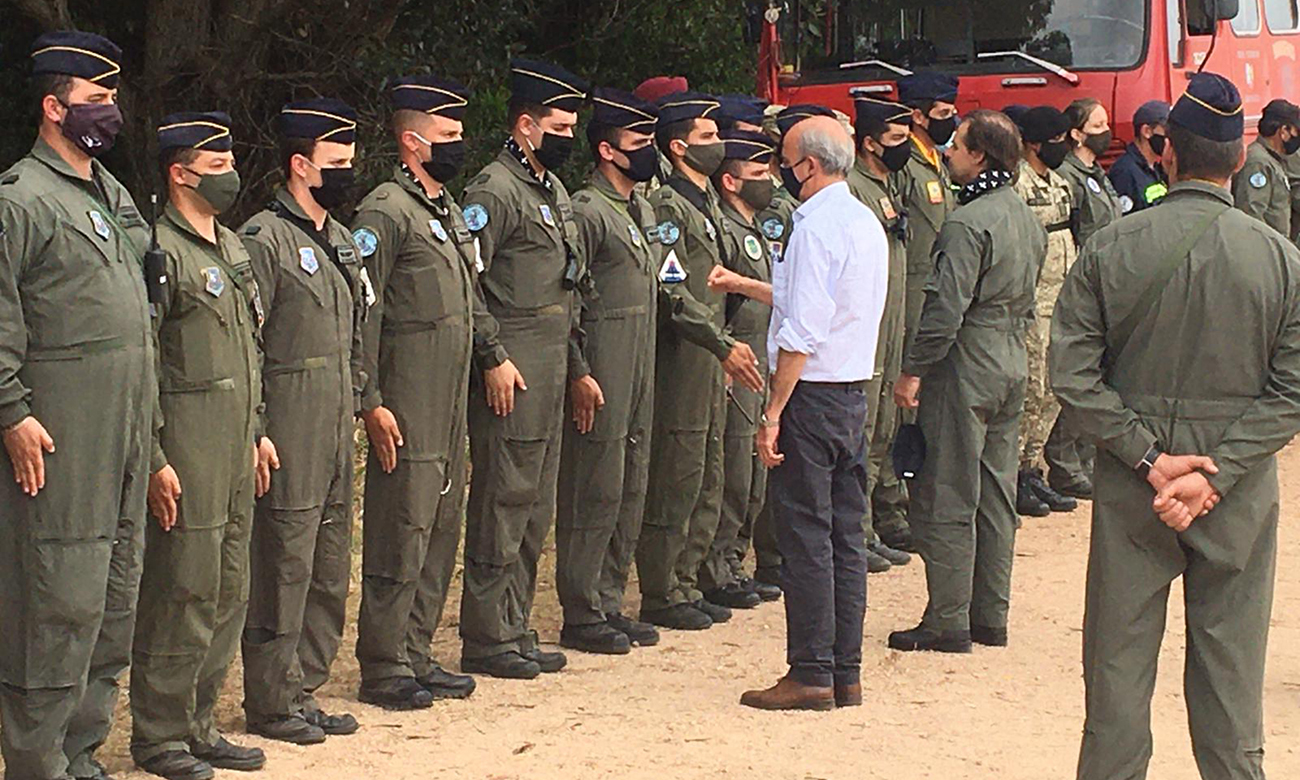 Presidente y Ministro en Rocha Presidente y Ministro en Rocha