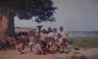 Wala, el traductor congolés en MONUSCO Wala en su niñez