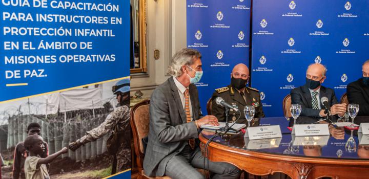 Uruguay presentó Guía de capacitación para instructores en protección infantil en Misiones de Paz