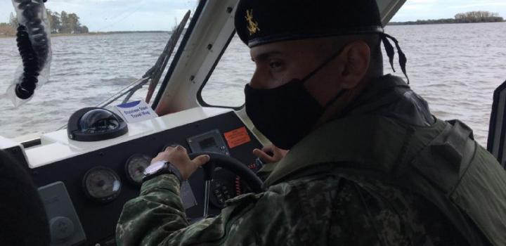 Armada realiza ejercicio «Río revuelto» en Nuevo Berlín