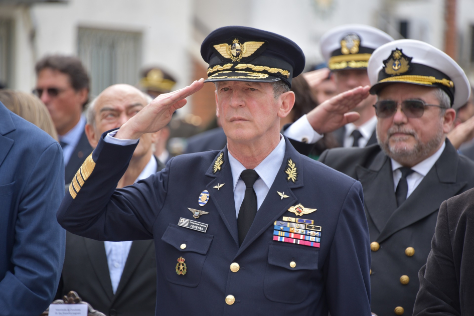 General del Aire Rodolfo D. Pereyra, Jefe del Estado Mayor de la Defensa.