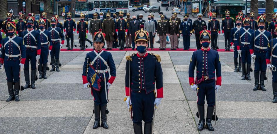 Acto de reapertura del Mausoleo