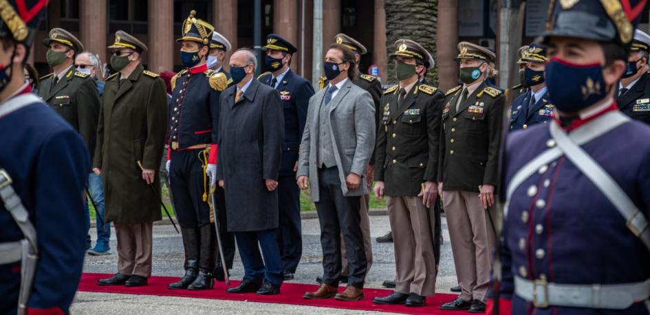 Acto de reapertura del Mausoleo