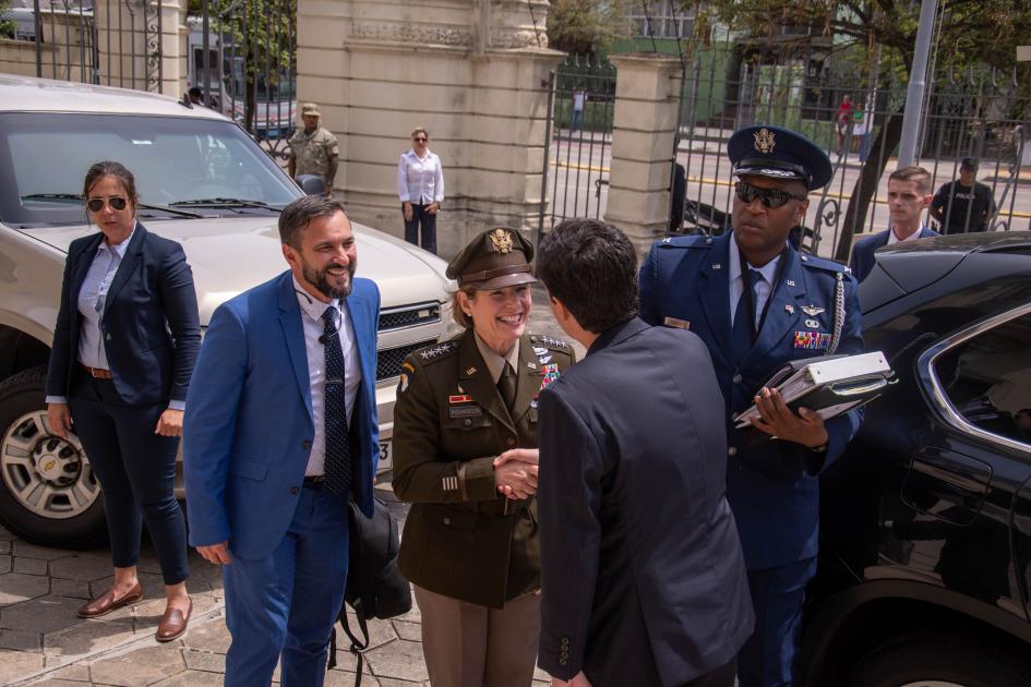 Reunión con comandante del Comando Sur de Estados Unidos, Gral. Richardson.