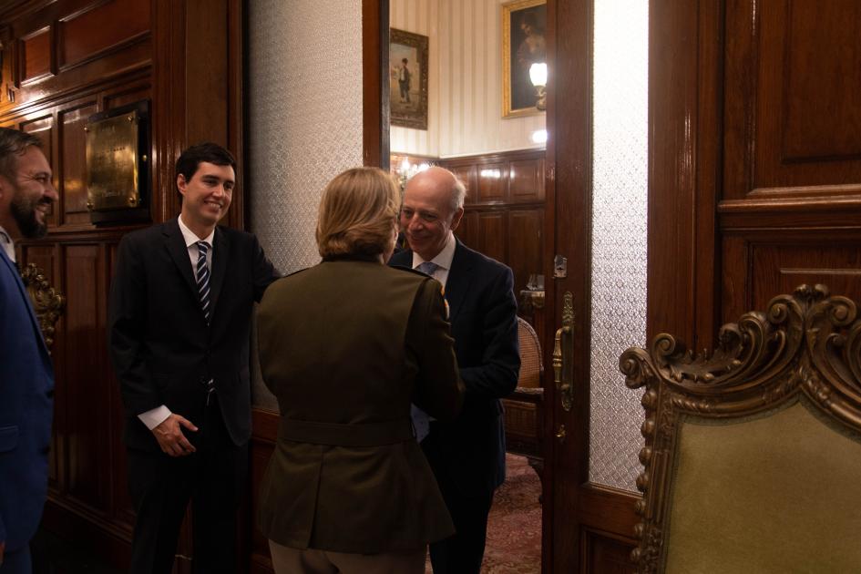 Reunión con comandante del Comando Sur de Estados Unidos, Gral. Richardson.