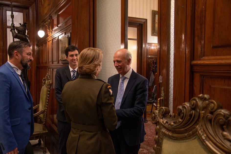 Reunión con comandante del Comando Sur de Estados Unidos, Gral. Richardson.