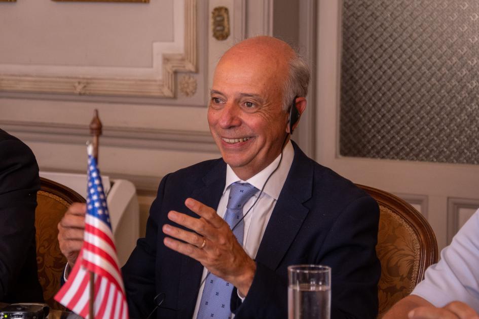 Reunión con comandante del Comando Sur de Estados Unidos, Gral. Richardson. Reunión con comandante del Comando Sur de Estados Unidos, Gral. Richardson.