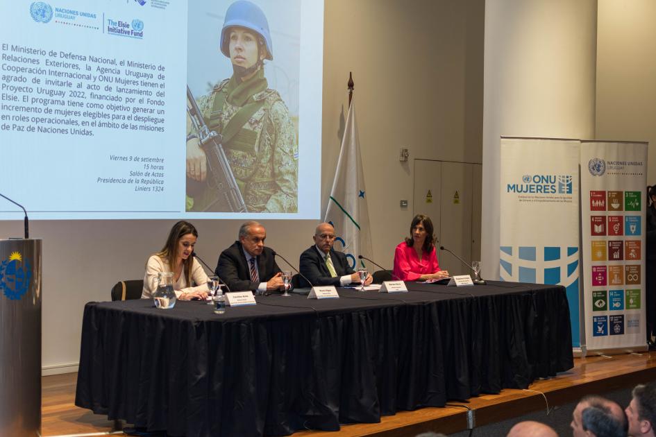 Lanzamiento de proyecto para mujeres en misiones de Paz Lanzamiento de proyecto para mujeres en misiones de Paz