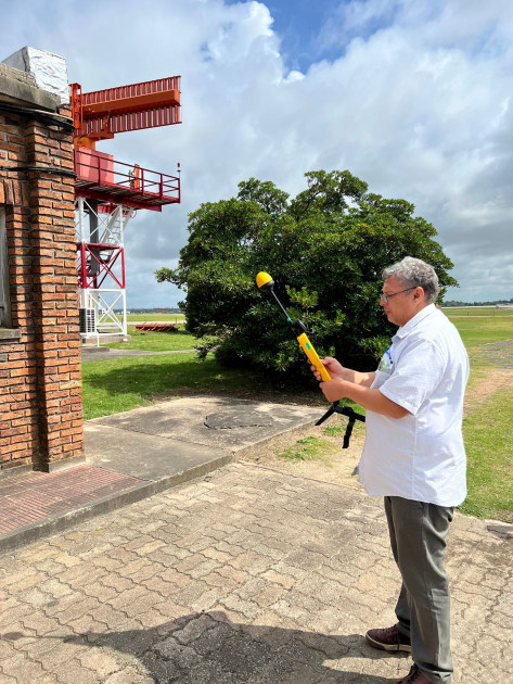 Medición de radiofrecuencias en instlaciones de la JIAIAC