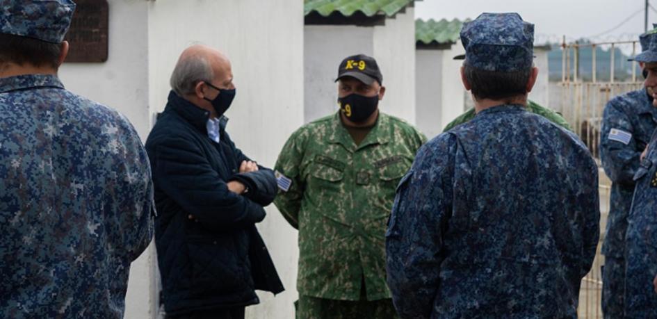 Visita al Comando en Base del Cerro Visita al Comando en Base del Cerro