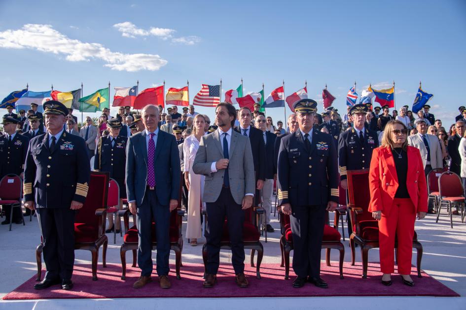 Cierre de cursos de la Escuela Militar de Aeronáutica