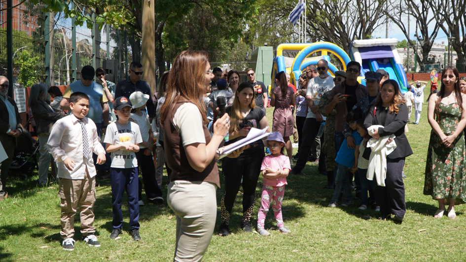 Celebración por el día de la familia del Peacekeeper