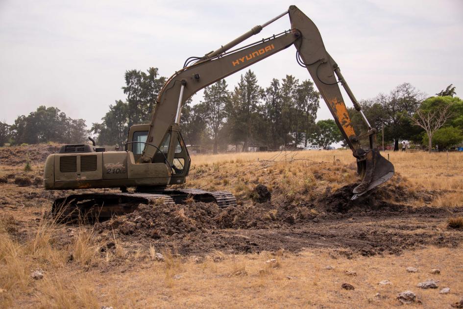 Ejército inició tareas en apoyo con limpieza de tajamares 