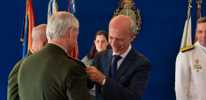 Jefe del Estado Mayor de la Defensa, Gral. Marcelo Montaner