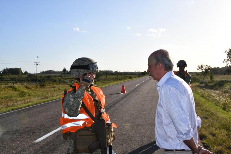Ministro de Defensa Nacional, Javier García reunido con personal militar Ministro de Defensa Nacional, Javier García reunido con personal militar